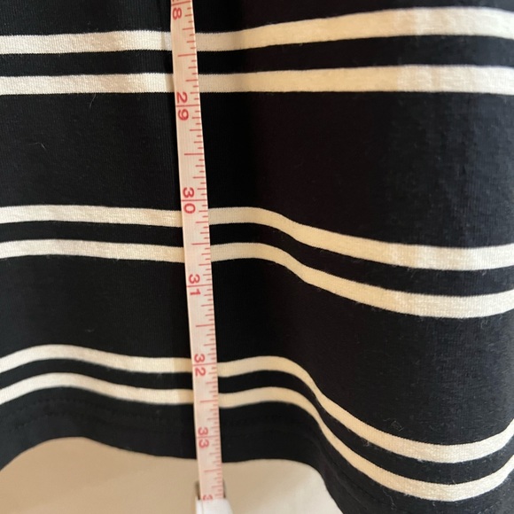 Loft stretch T shirt dress. Never worn. Length from neckline 33.5 in. - Picture 2 of 4